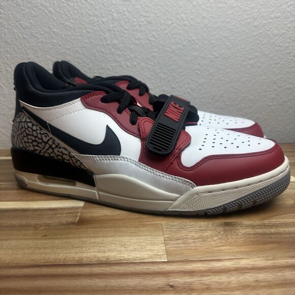 Nike Air Jordan Legacy 312 Low Chicago White Red Black CD7069-106 Mens Size 11 - Picture 1 of 6